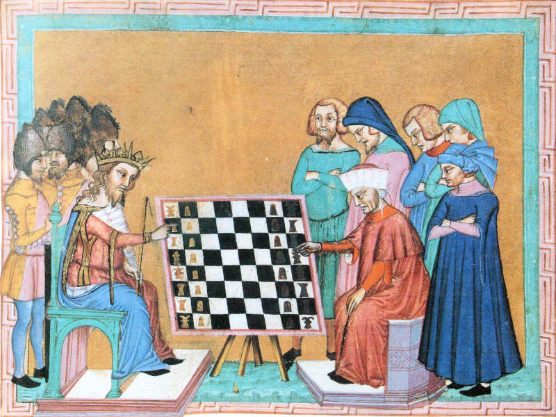 Le jeu d'échecs, de 500 à aujourd'hui