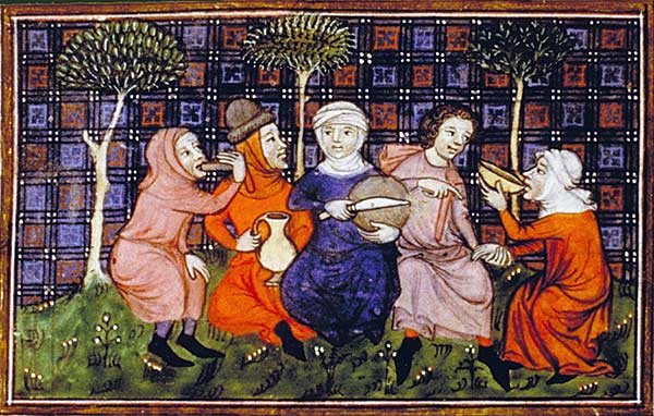 Moretum et crêpes au Moyen Âge