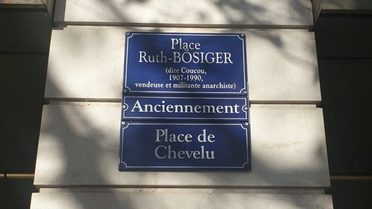 Ruth Bösiger : photographe, vendeuse et anarchiste