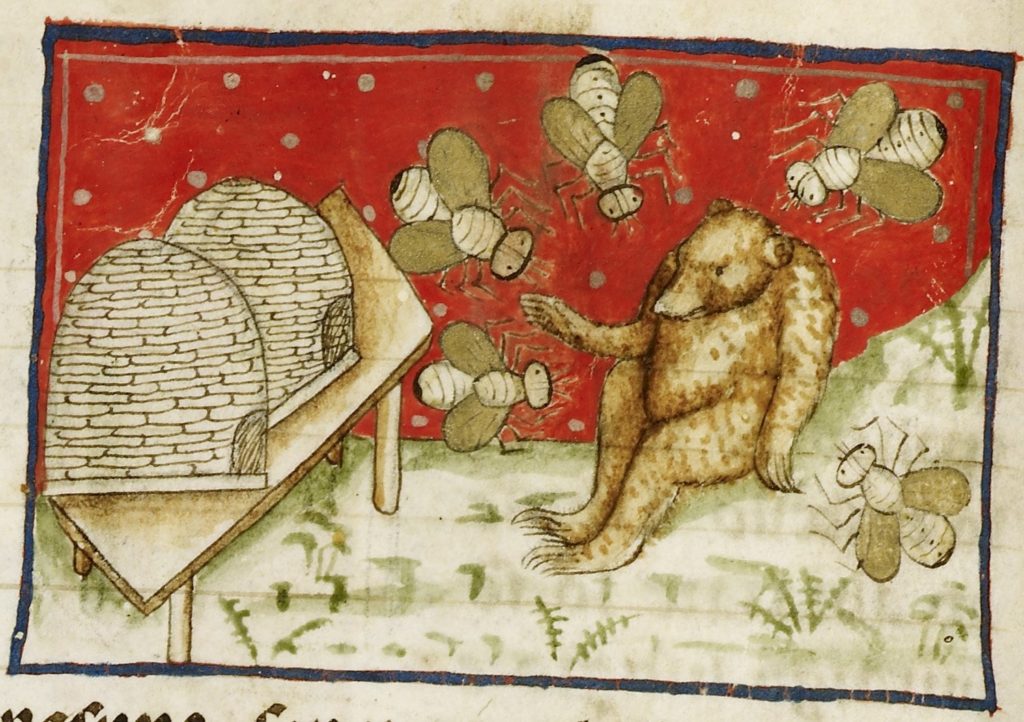 Le miel au Moyen Âge