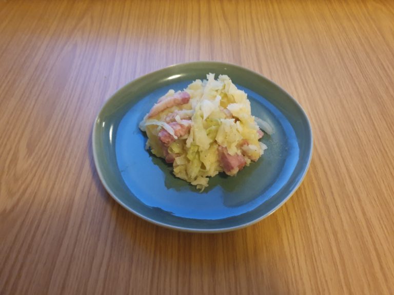 Plat de colcannon