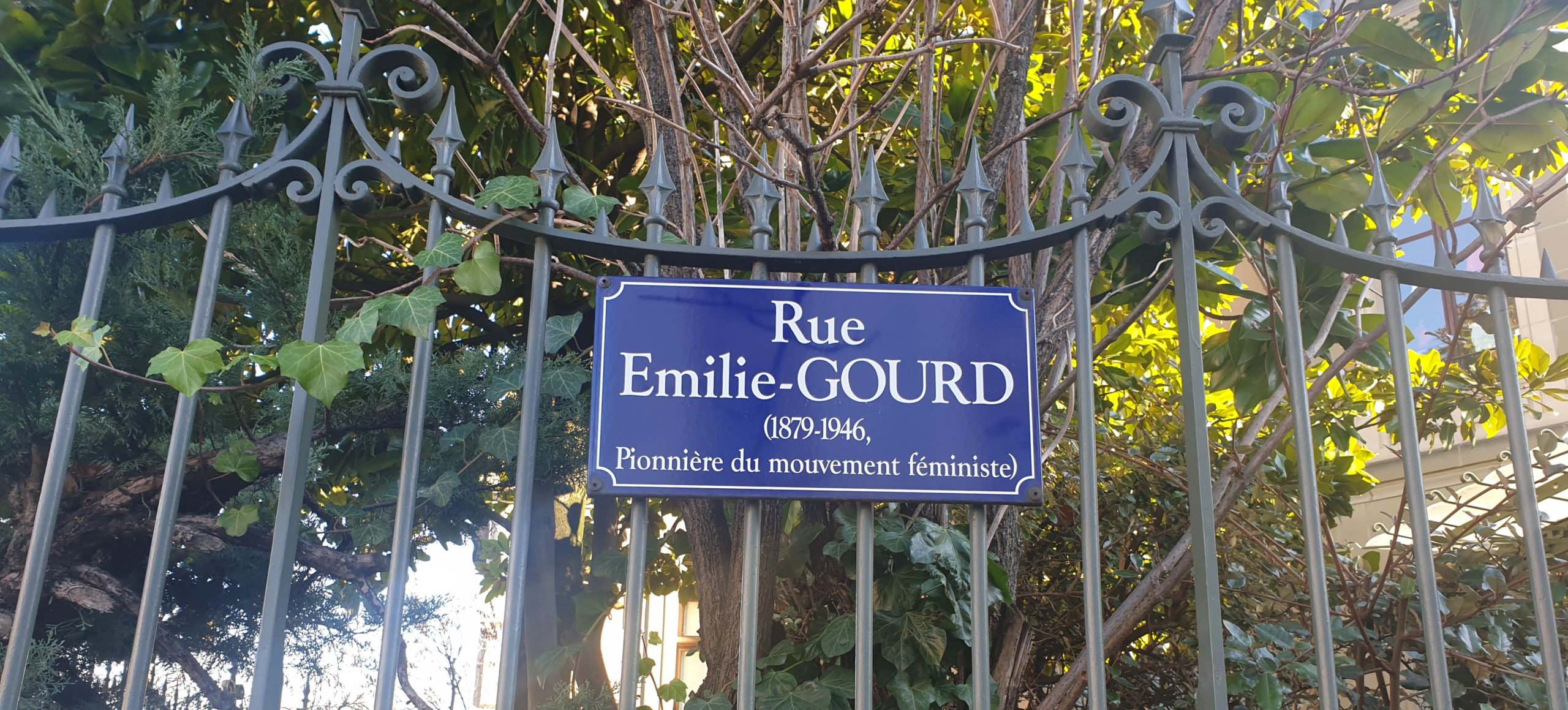la rue Emilie Gourd