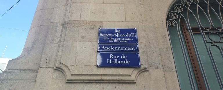 La rue Henriette et Jeanne Rath