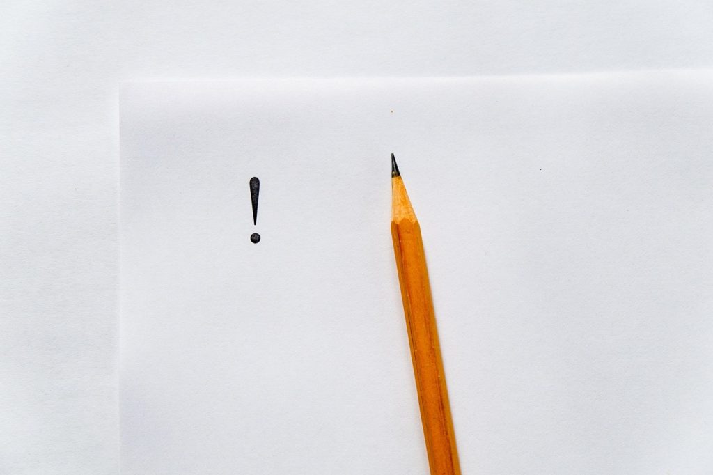 L’histoire du point d’exclamation