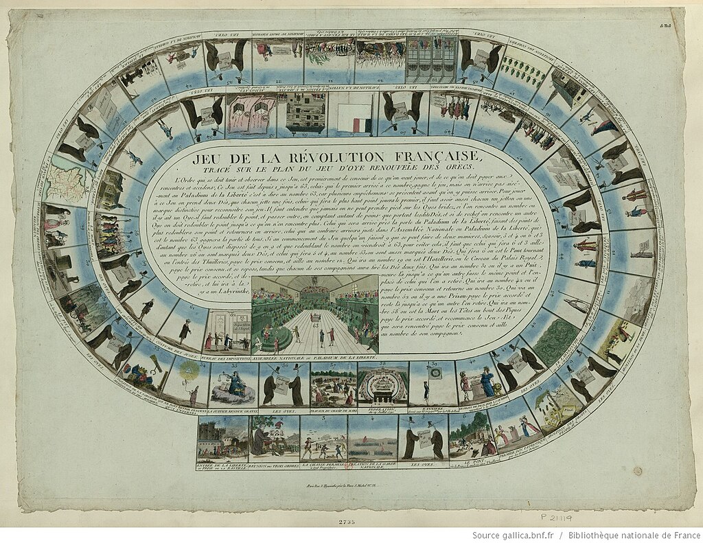 L’histoire du jeu de l’oie