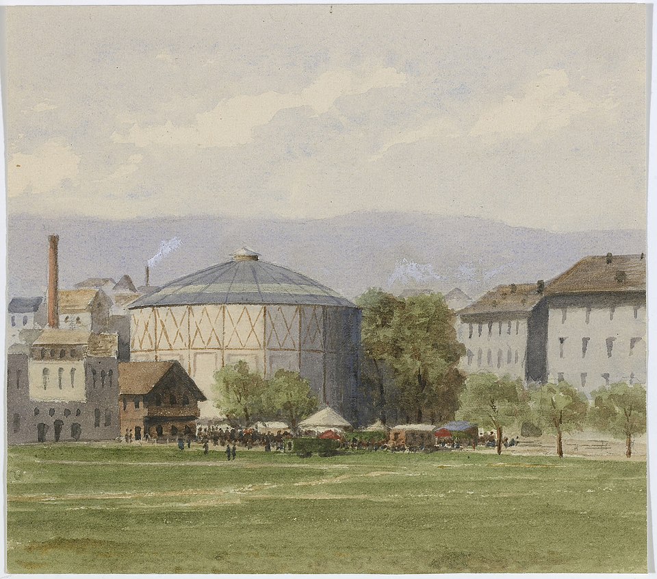 La rue du Diorama et le panorama Bourbaki