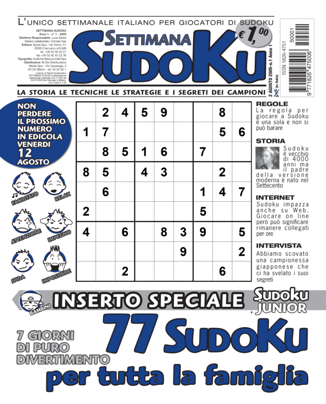 L’histoire du Sudoku