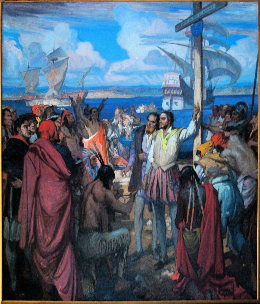 Jacques Cartier embarque pour l’Amérique